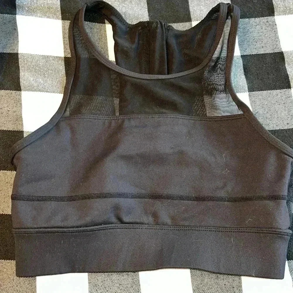 ZYIA ACTIVE black XS sports bra
